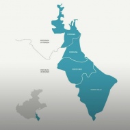 Il territorio dell'Area di Destinazione turistica ipotizzabile, da Chioggia al delta del Po